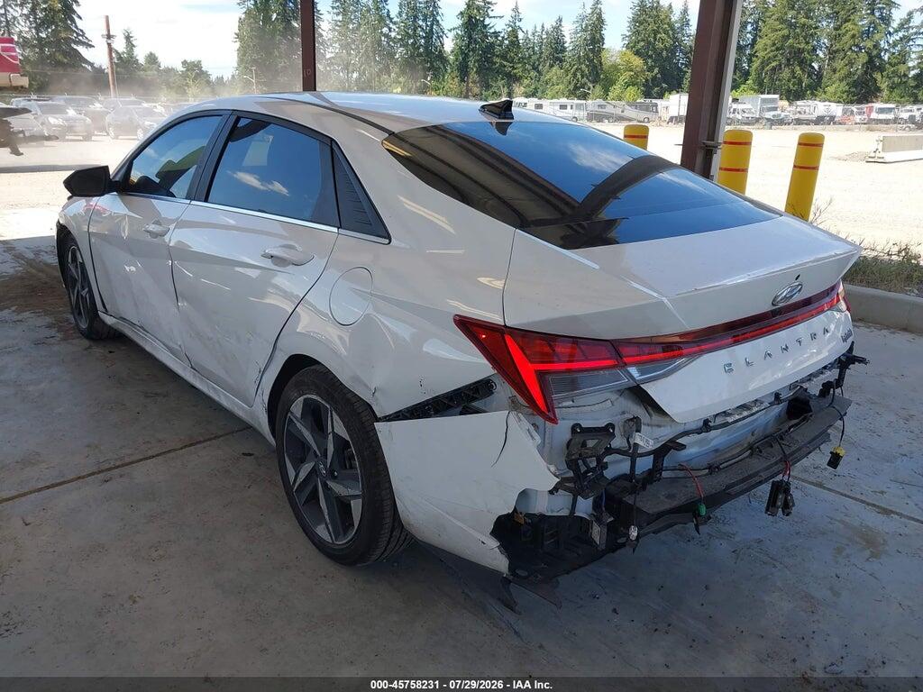 KMHLN4AJXPU083187 2023 HYUNDAI ELANTRA HYBRID photo no. 3