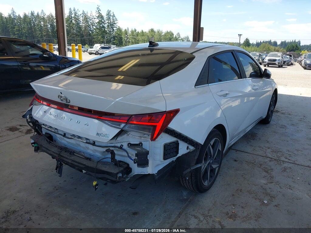 KMHLN4AJXPU083187 2023 HYUNDAI ELANTRA HYBRID photo no. 4
