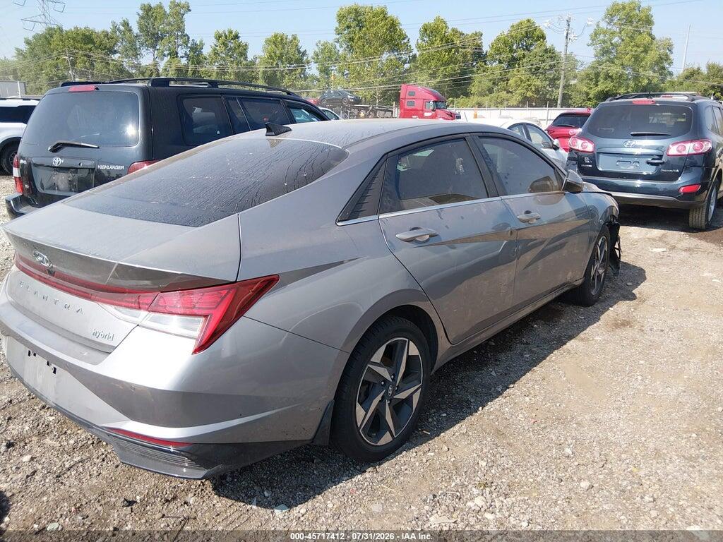 KMHLN4AJ0PU035665 2023 HYUNDAI ELANTRA HYBRID photo no. 4