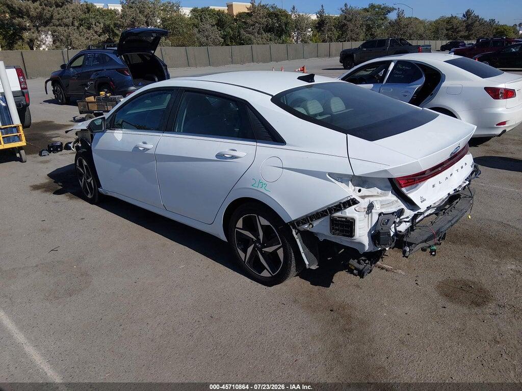 KMHLN4AJ2PU038700 2023 HYUNDAI ELANTRA HYBRID photo no. 3