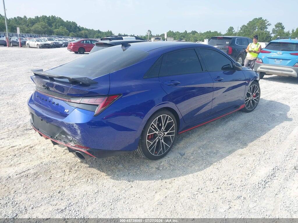 KMHLW4AK6PU010212 2023 HYUNDAI ELANTRA N photo no. 4