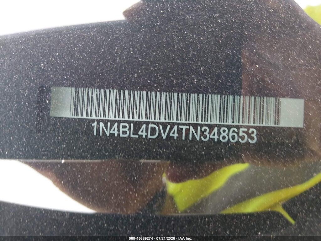 1N4BL4DV4TN348653 2026 NISSAN ALTIMA photo no. 9