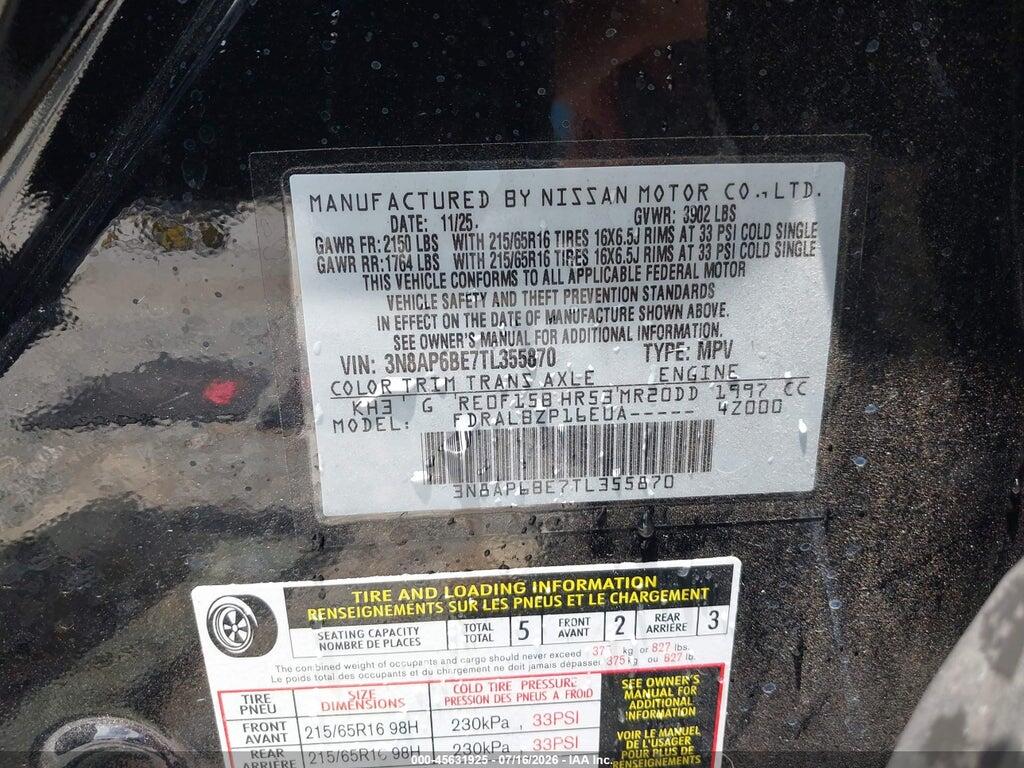 3N8AP6BE7TL355870 2026 NISSAN KICKS photo no. 9