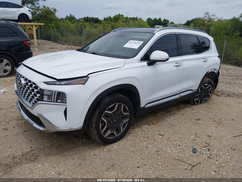 5NMS3DA14PH001130 2023 HYUNDAI SANTA FE HYBRID photo no. 2