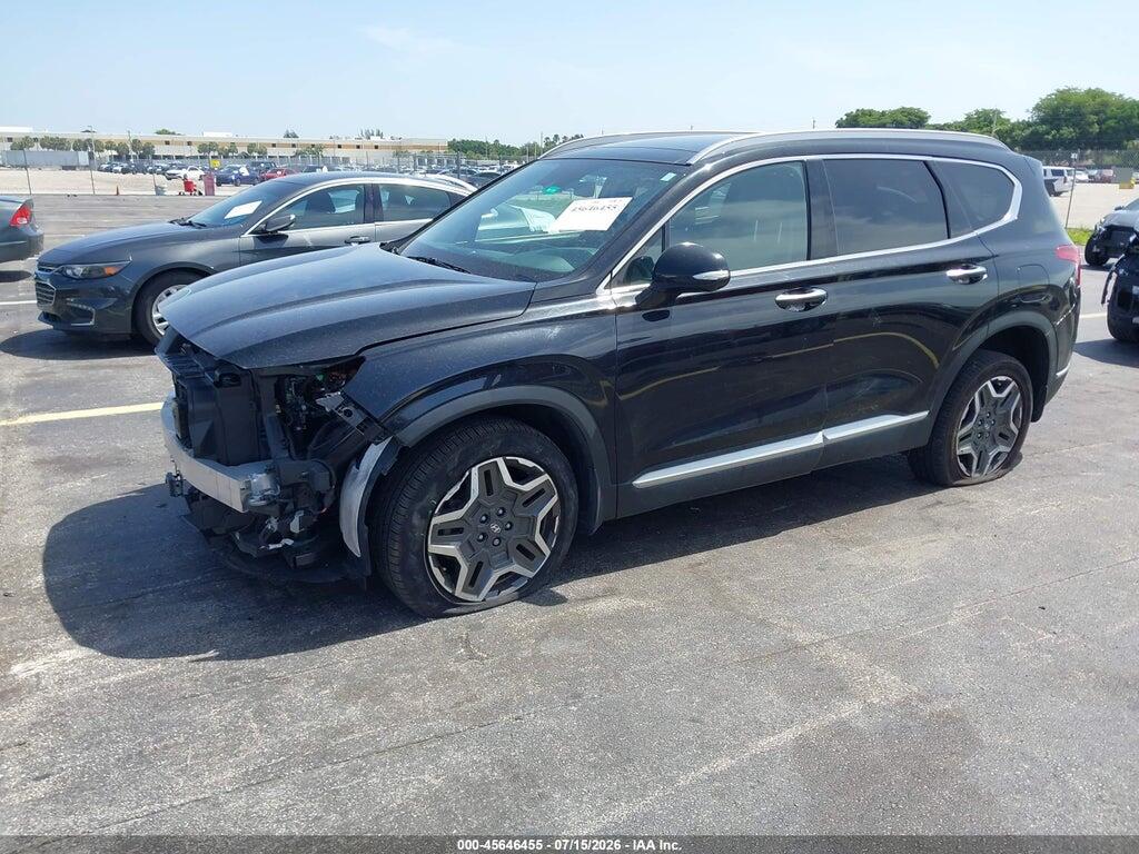 5NMS5DA13PH006880 2023 HYUNDAI SANTA FE HYBRID photo no. 2