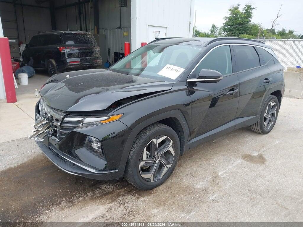 KM8JECA15PU135522 2023 HYUNDAI TUCSON HYBRID photo no. 2