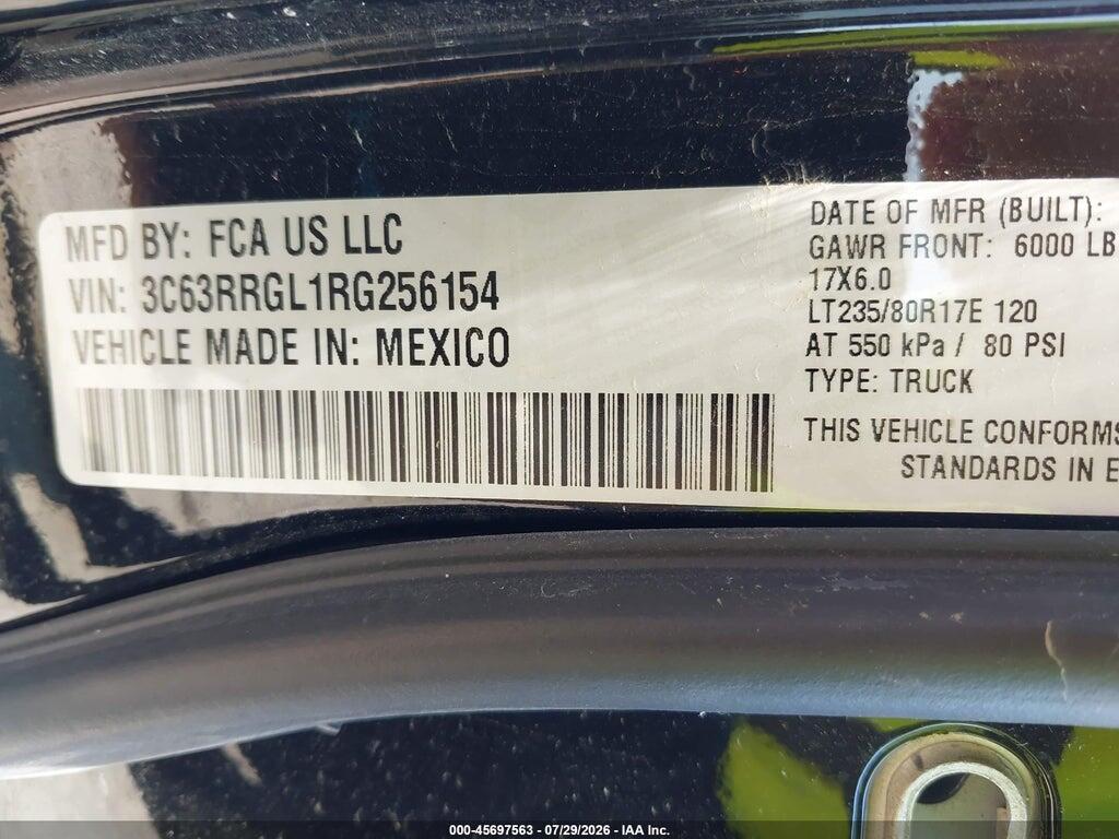 3C63RRGL1RG256154 2024 RAM 3500 photo no. 8