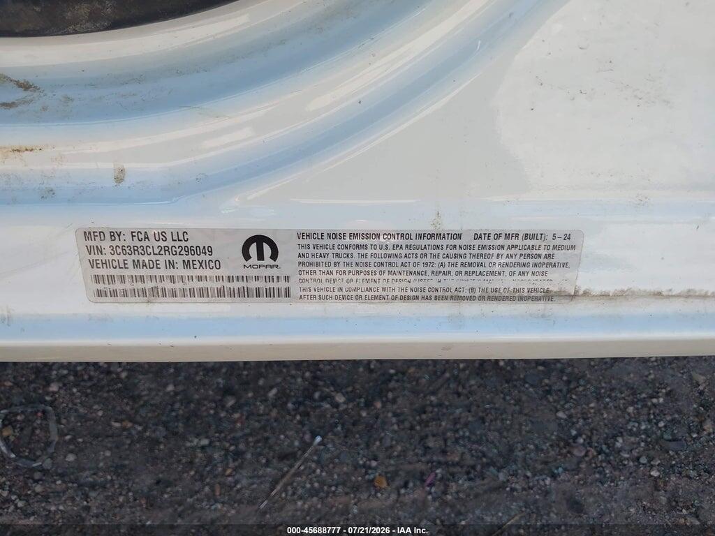 3C63R3CL2RG296049 2024 RAM 3500 photo no. 8