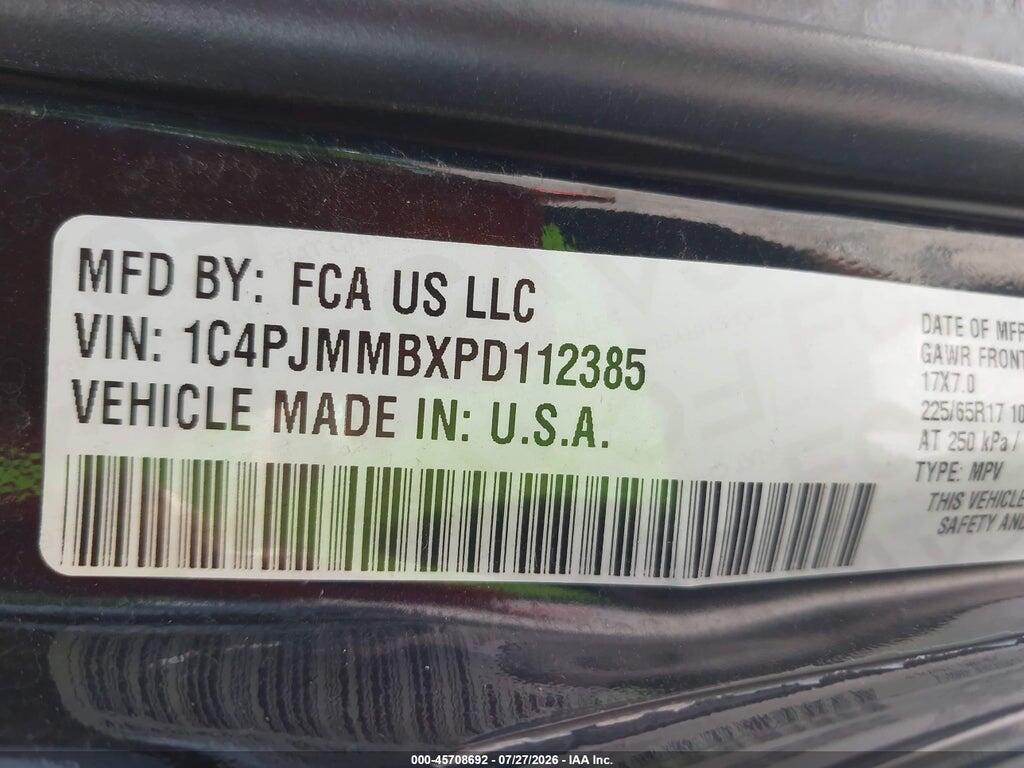 1C4PJMMBXPD112385 2023 JEEP CHEROKEE photo no. 9