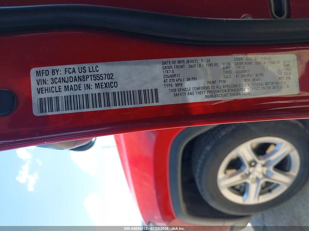 3C4NJDAN8PT555702 2023 JEEP COMPASS photo no. 9