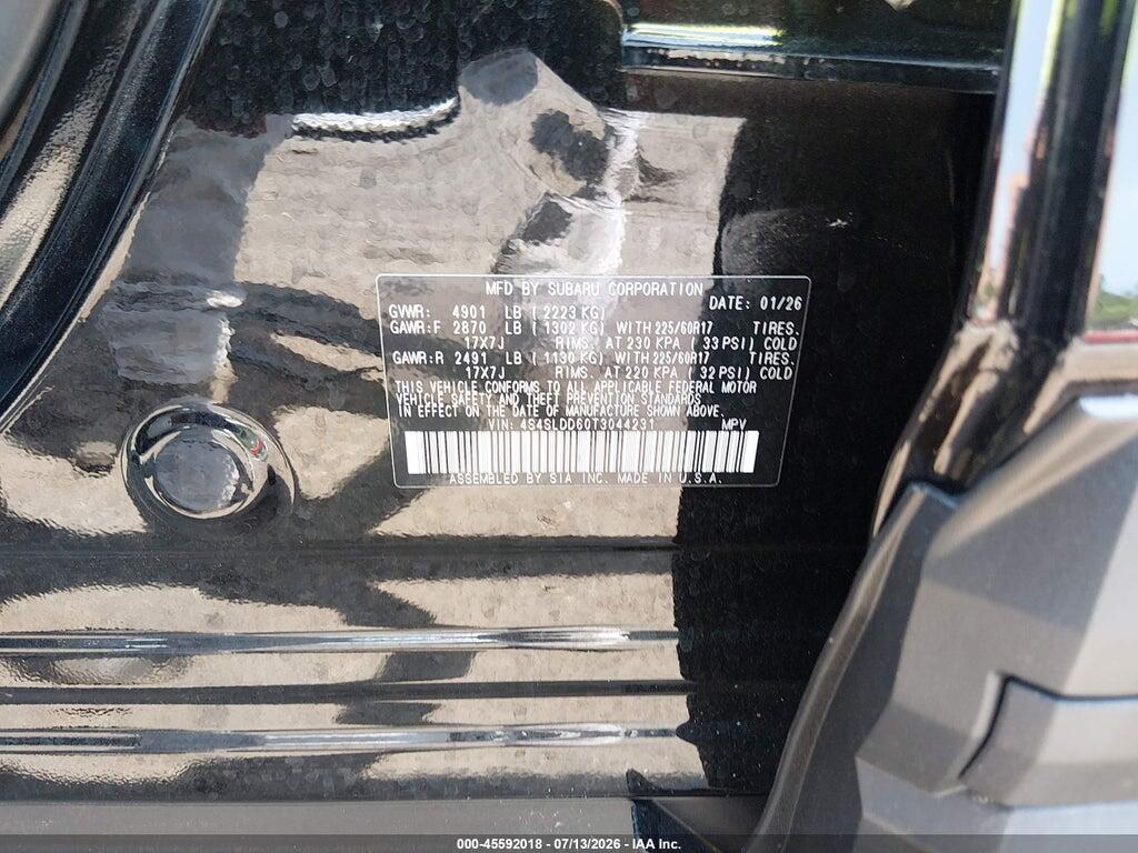 4S4SLDD60T3044231 2026 SUBARU FORESTER photo no. 9