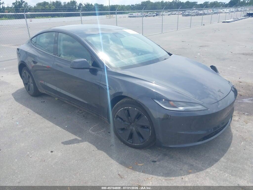 5YJ3E1EAXTF117774 2026 TESLA MODEL 3 photo no. 1