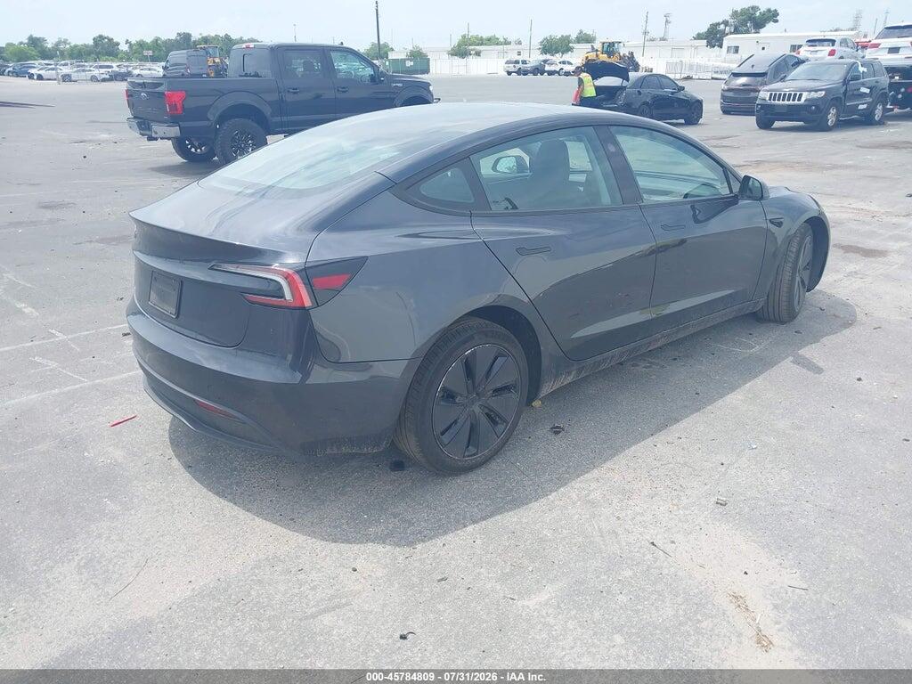 5YJ3E1EAXTF117774 2026 TESLA MODEL 3 photo no. 4