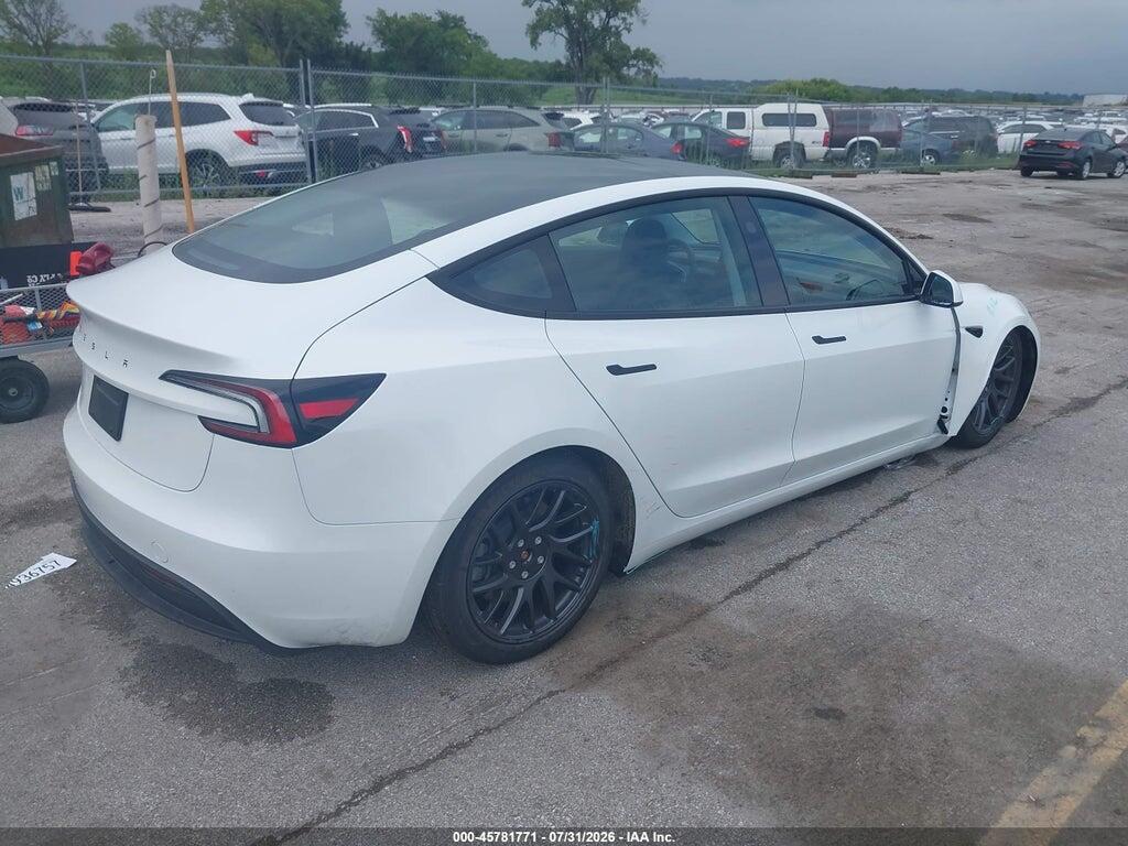 5YJ3E1EA7TF190942 2026 TESLA MODEL 3 photo no. 4