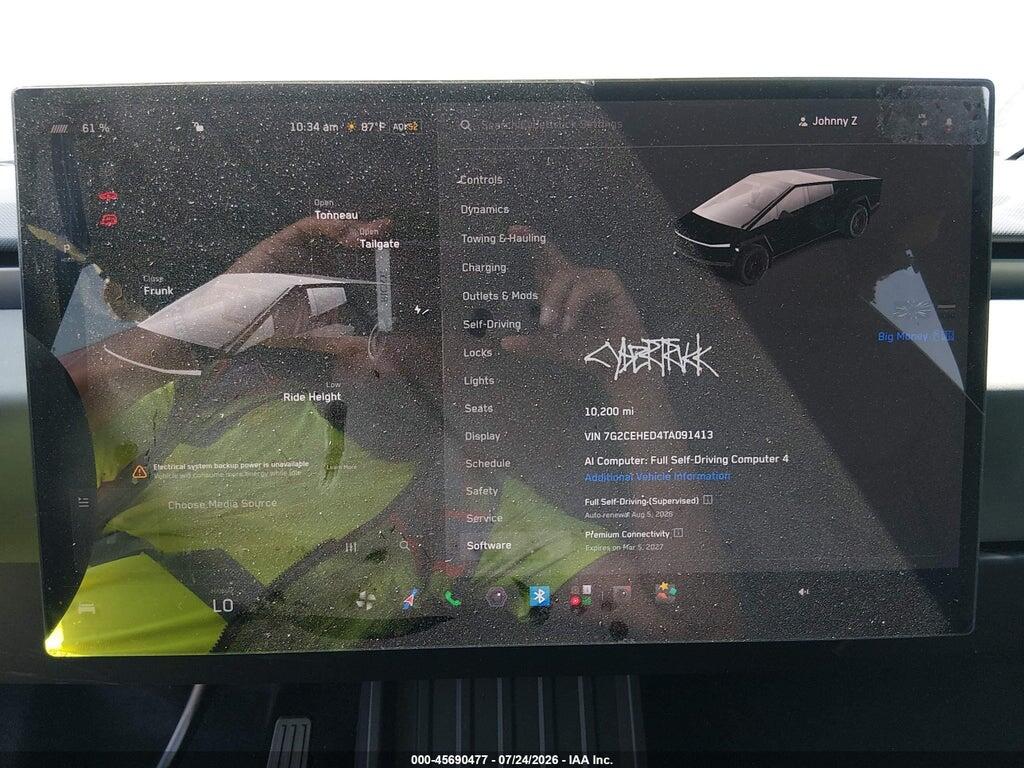 7G2CEHED4TA091413 2026 TESLA CYBERTRUCK photo no. 7