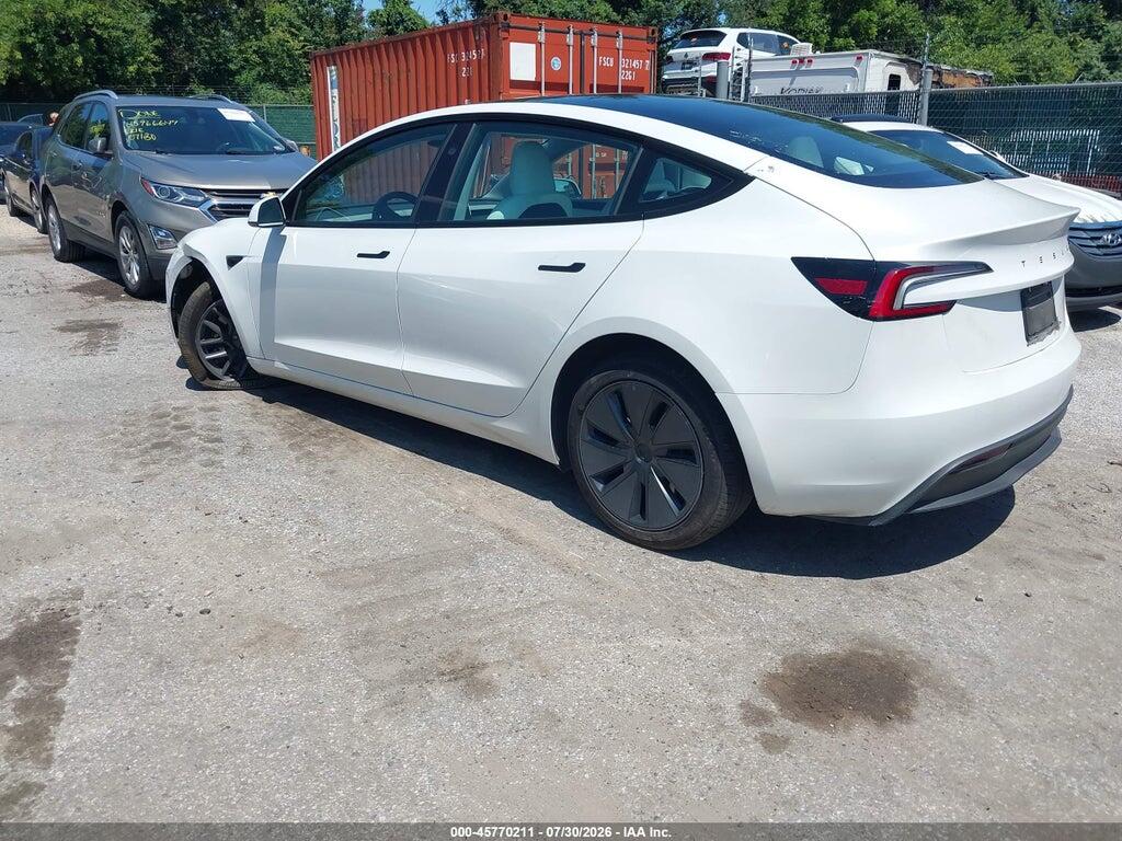 5YJ3E1EA3TF125876 2026 TESLA MODEL 3 photo no. 3