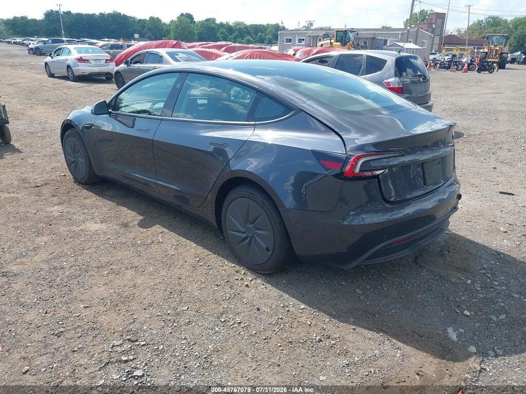 5YJ3E1EA1TF167396 2026 TESLA MODEL 3 photo no. 3