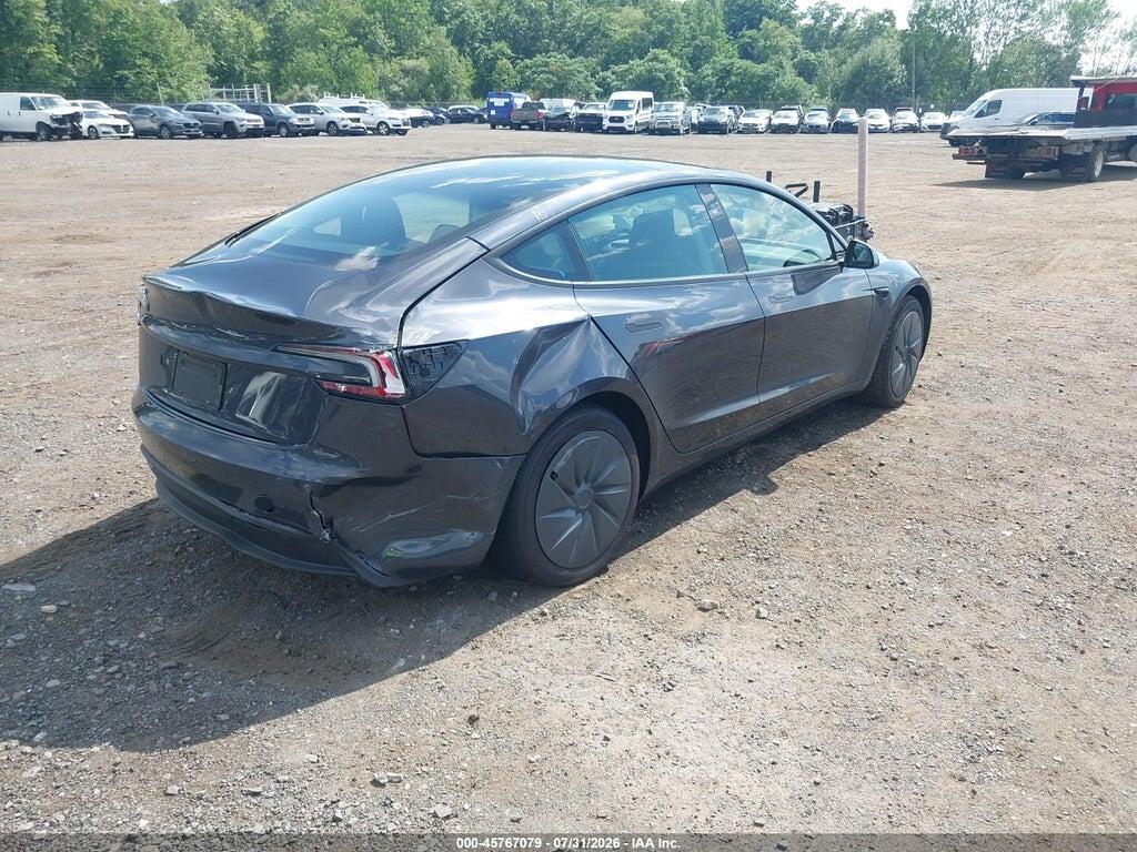 5YJ3E1EA1TF167396 2026 TESLA MODEL 3 photo no. 4