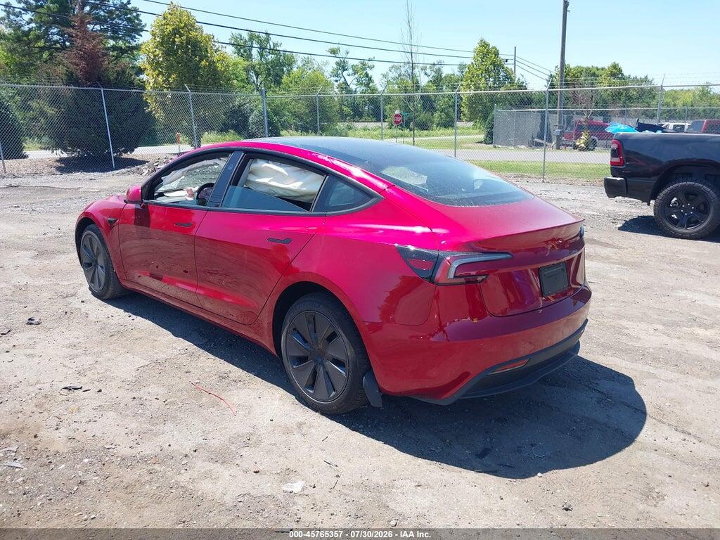 5YJ3E1EA7TF140462 2026 TESLA MODEL 3 photo no. 3