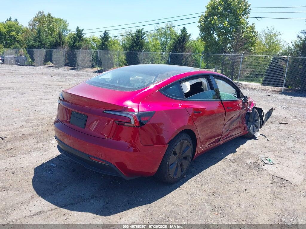 5YJ3E1EA7TF140462 2026 TESLA MODEL 3 photo no. 4