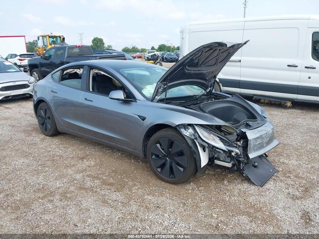 5YJ3E1EB4TF206765 2026 TESLA MODEL 3 photo no. 1