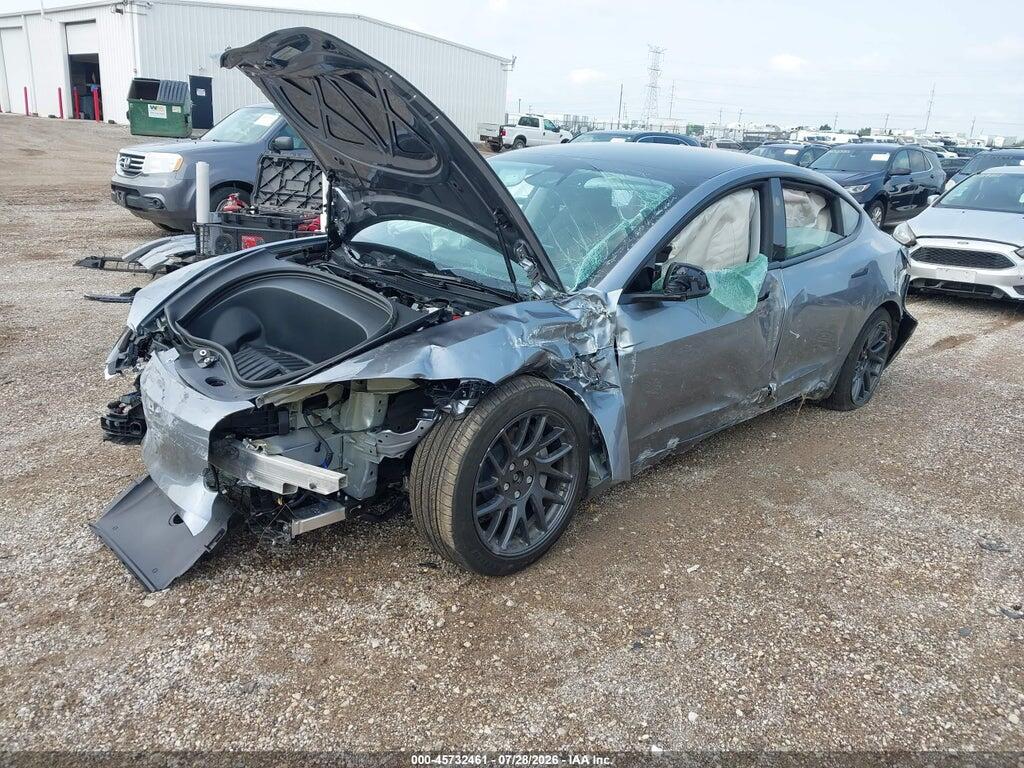 5YJ3E1EB4TF206765 2026 TESLA MODEL 3 photo no. 2