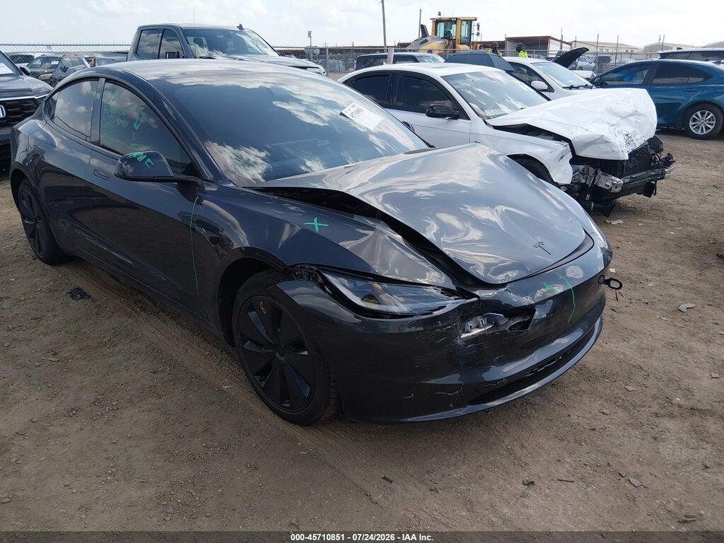5YJ3E1EA8TF191016 2026 TESLA MODEL 3 photo no. 1