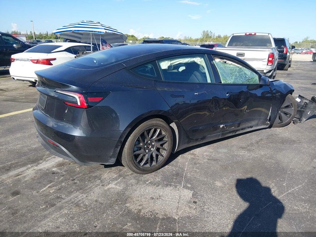 5YJ3E1EA2TF158609 2026 TESLA MODEL 3 photo no. 4
