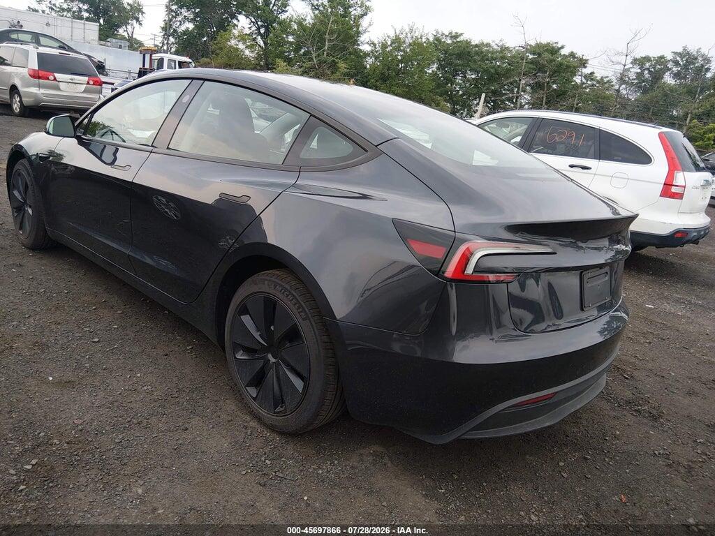 5YJ3E1EA5TF117441 2026 TESLA MODEL 3 photo no. 3