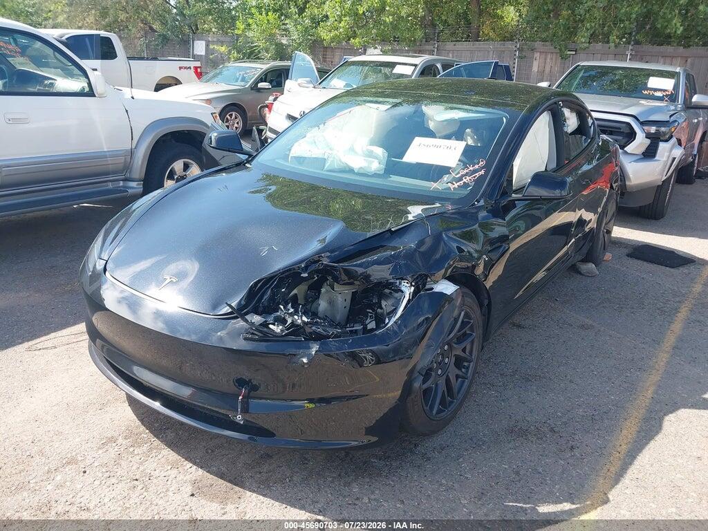 5YJ3E1EB4TF149662 2026 TESLA MODEL 3 photo no. 2