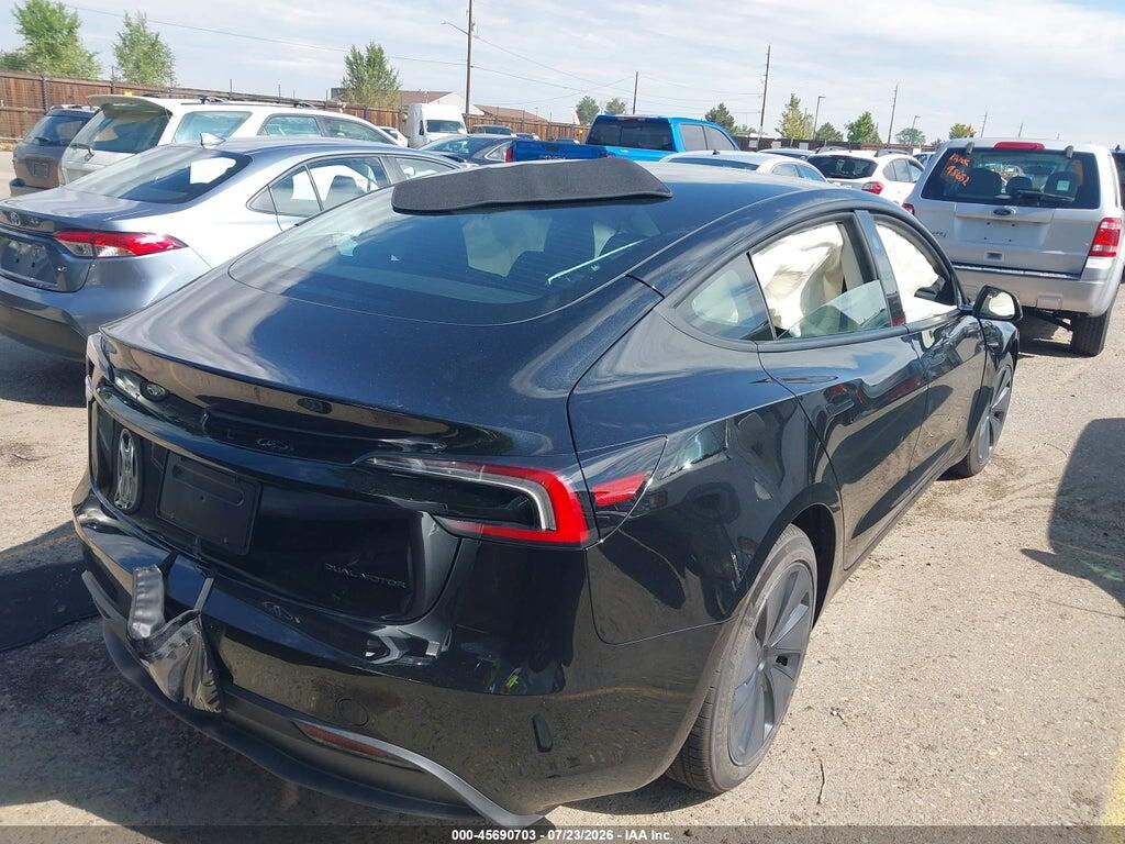 5YJ3E1EB4TF149662 2026 TESLA MODEL 3 photo no. 4