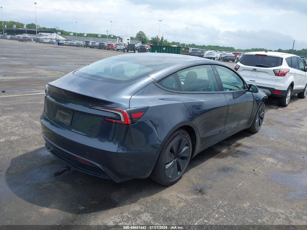 5YJ3E1EA3TF138675 2026 TESLA MODEL 3 photo no. 4