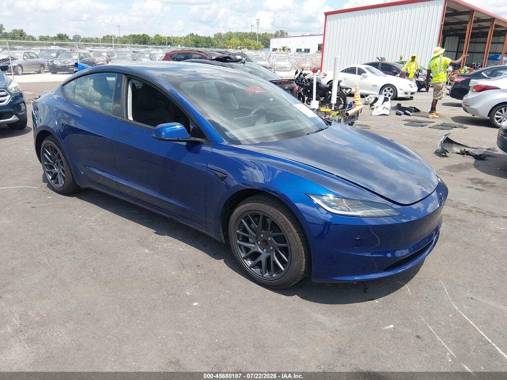 5YJ3E1EA4TF143609 2026 TESLA MODEL 3 photo no. 1
