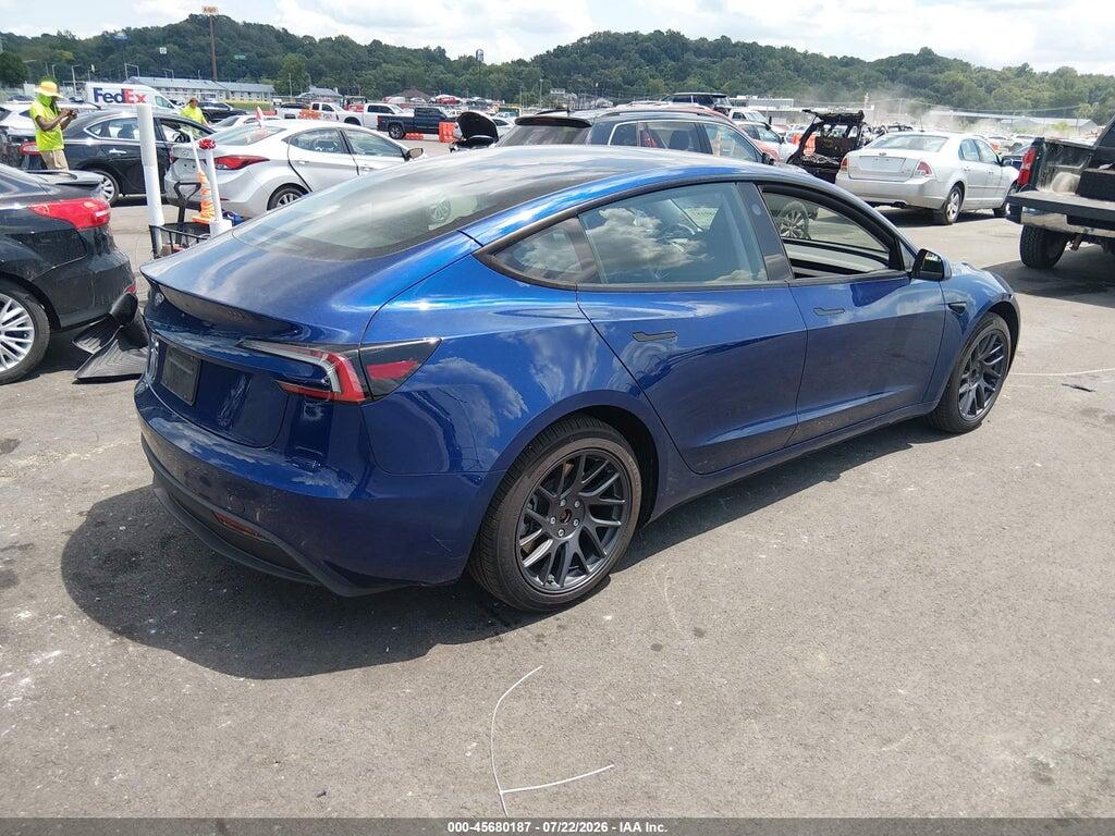 5YJ3E1EA4TF143609 2026 TESLA MODEL 3 photo no. 4