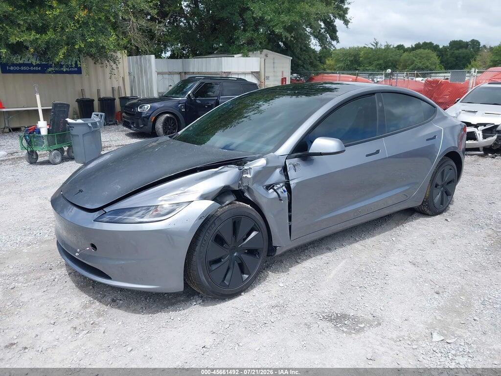 5YJ3E1EA6TF175378 2026 TESLA MODEL 3 photo no. 2