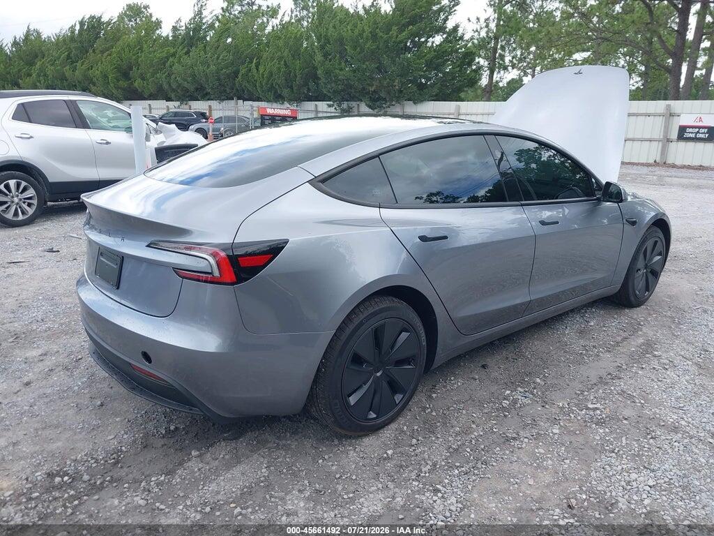 5YJ3E1EA6TF175378 2026 TESLA MODEL 3 photo no. 4