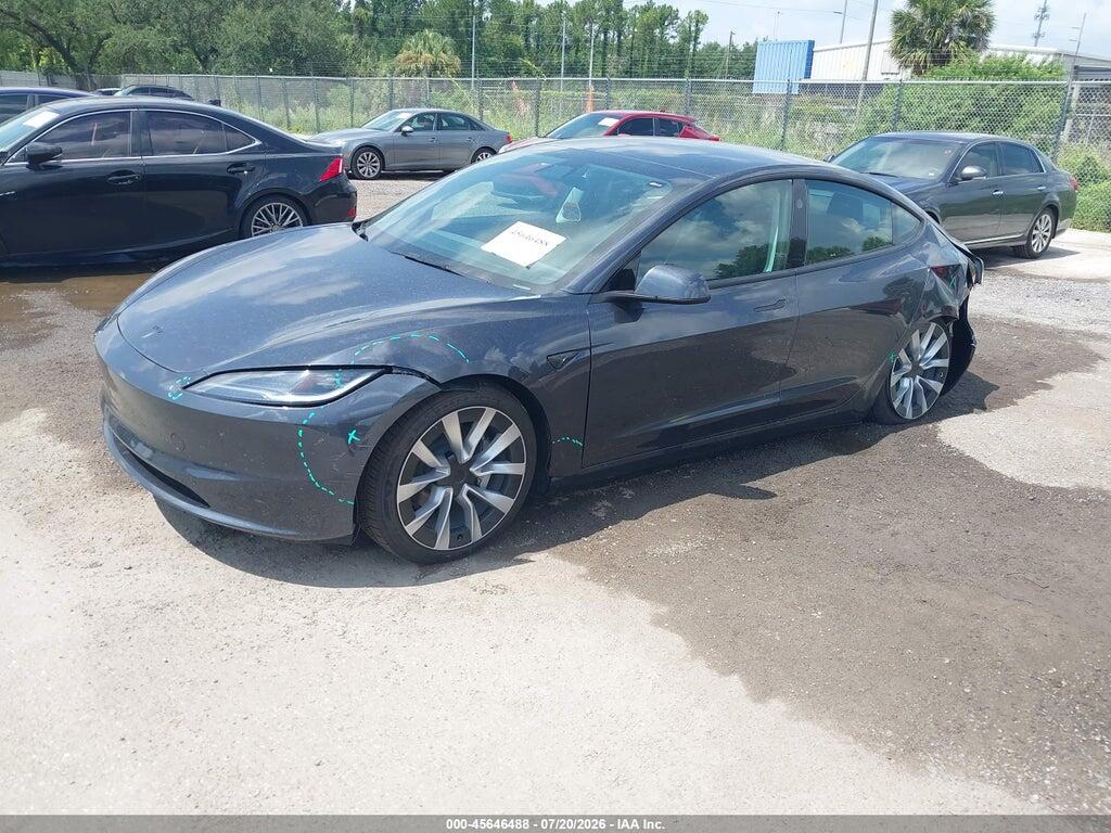 5YJ3E1EA4TF167067 2026 TESLA MODEL 3 photo no. 2