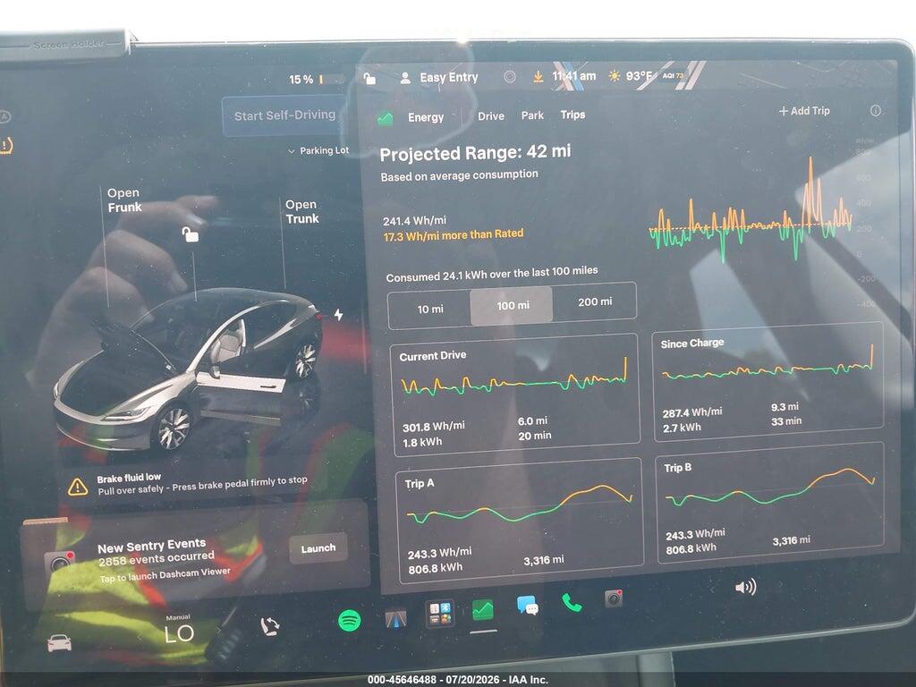 5YJ3E1EA4TF167067 2026 TESLA MODEL 3 photo no. 7