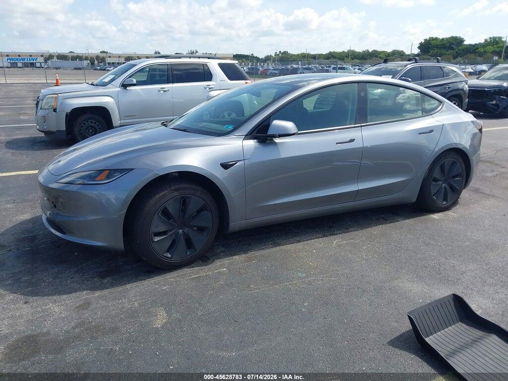 5YJ3E1EA7TF140753 2026 TESLA MODEL 3 photo no. 2