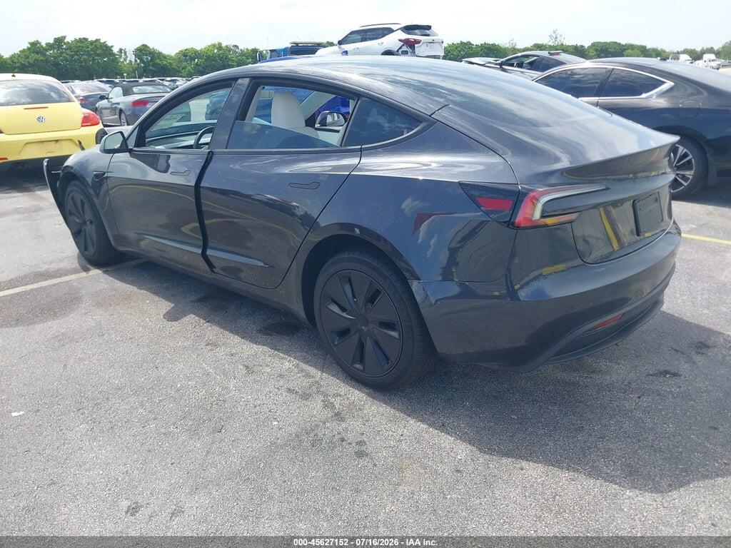 5YJ3E1EA3TF149756 2026 TESLA MODEL 3 photo no. 3