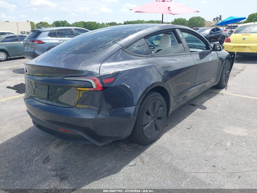 5YJ3E1EA3TF149756 2026 TESLA MODEL 3 photo no. 4