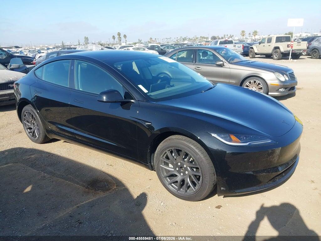 5YJ3E1EAXTF138818 2026 TESLA MODEL 3 photo no. 1
