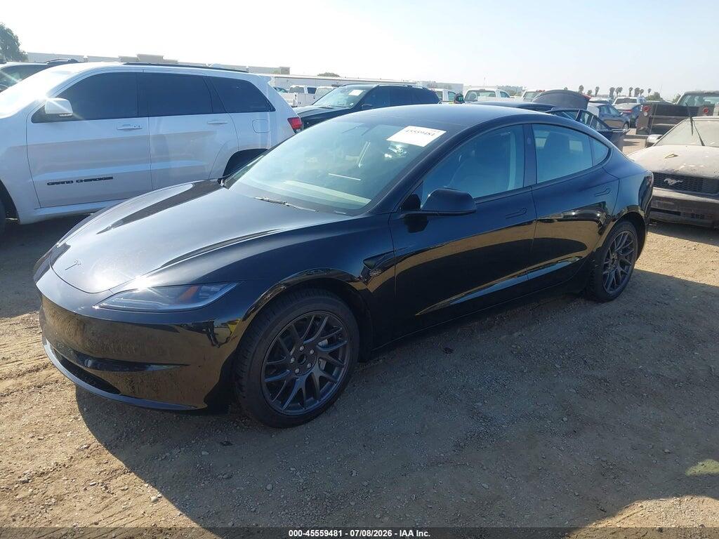 5YJ3E1EAXTF138818 2026 TESLA MODEL 3 photo no. 2
