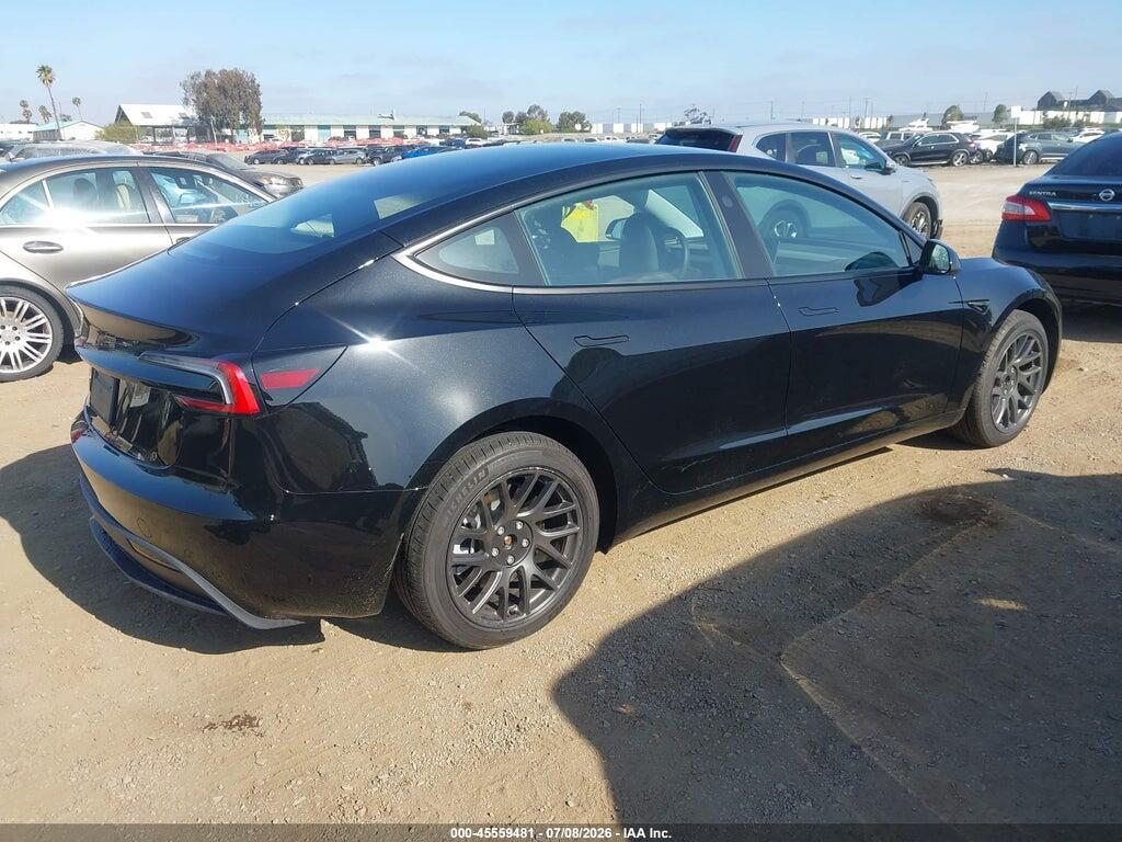 5YJ3E1EAXTF138818 2026 TESLA MODEL 3 photo no. 4