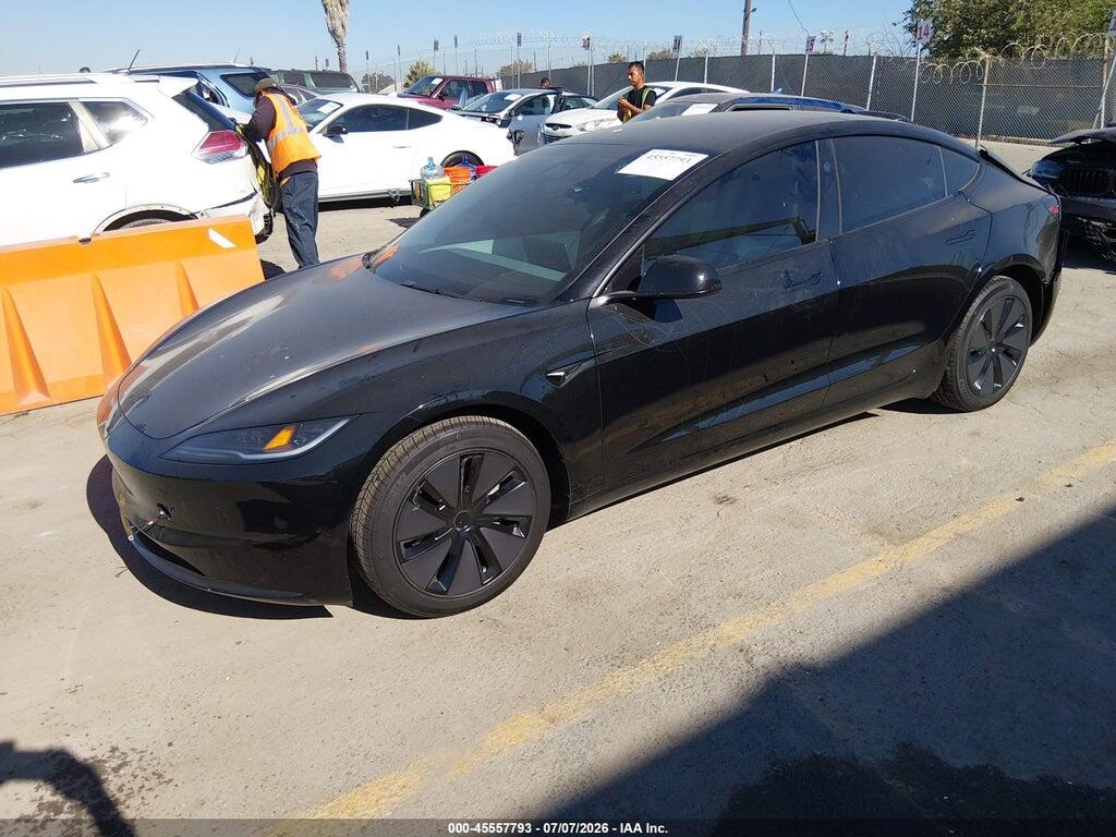 5YJ3E1EA3TF163009 2026 TESLA MODEL 3 photo no. 2
