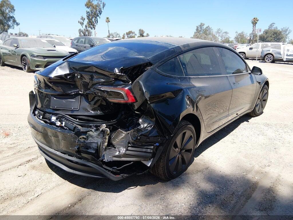 5YJ3E1EA3TF163009 2026 TESLA MODEL 3 photo no. 4
