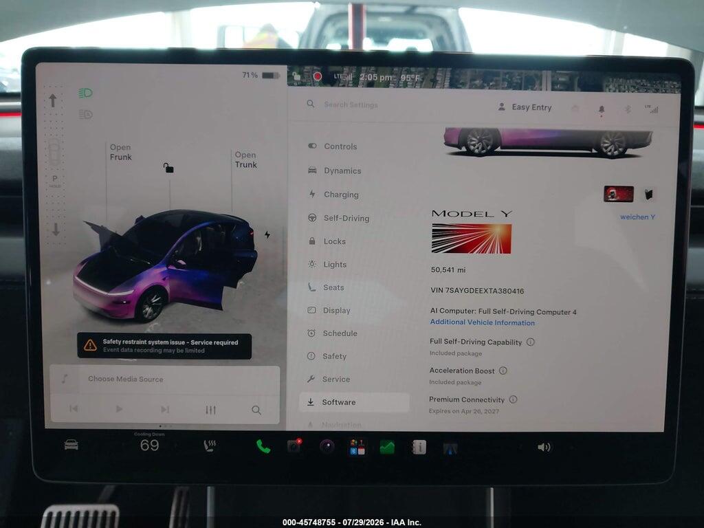 7SAYGDEEXTA380416 2026 TESLA MODEL Y photo no. 7
