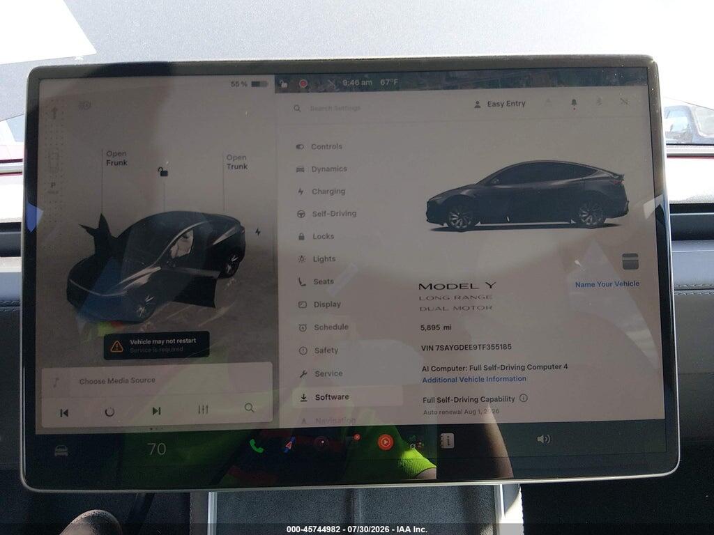7SAYGDEE9TF355185 2026 TESLA MODEL Y photo no. 7