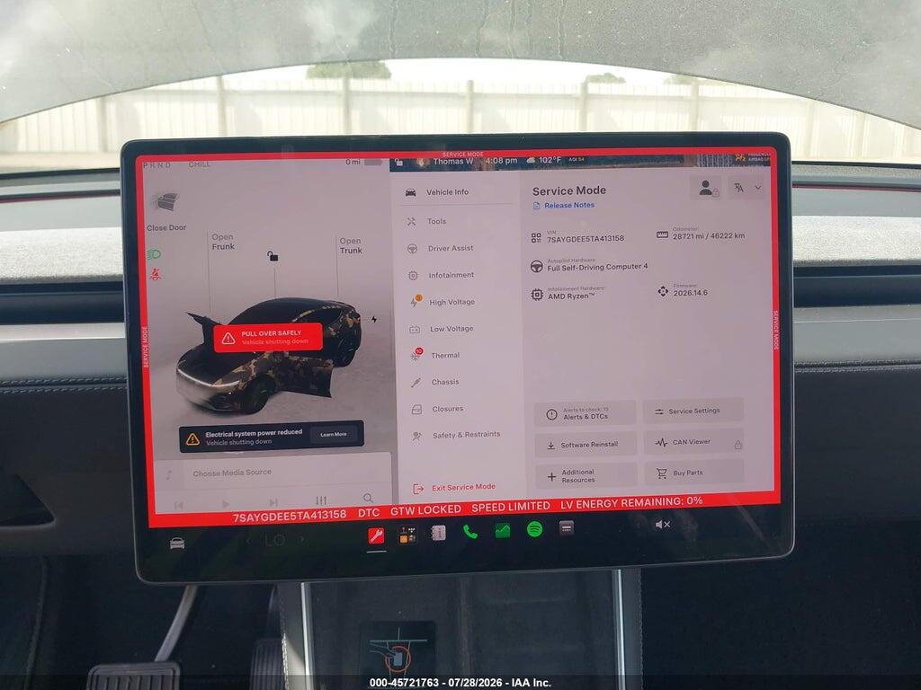 7SAYGDEE5TA413158 2026 TESLA MODEL Y photo no. 7