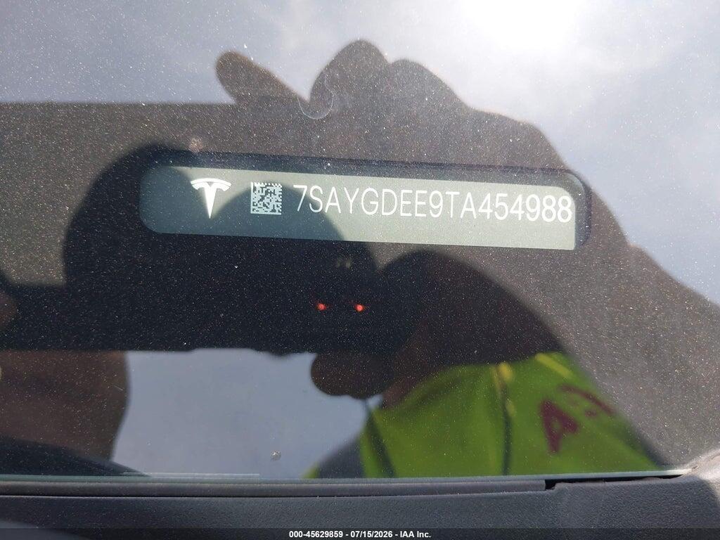 7SAYGDEE9TA454988 2026 TESLA MODEL Y photo no. 9